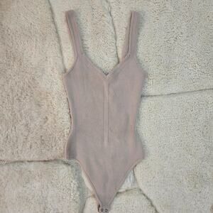 Abercrombie & Fitch Knit V-Neck Bodysuit